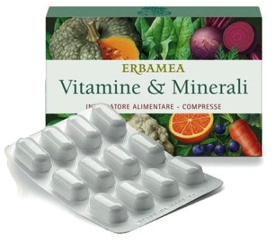 VITAMINE & MINERALI 24 COMPRESSE - farmanauta.it