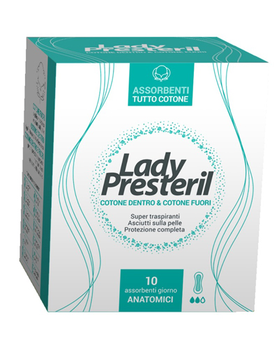 LADY PRESTERIL ANATOMICO POCKET 10 PEZZI - farmanauta.it