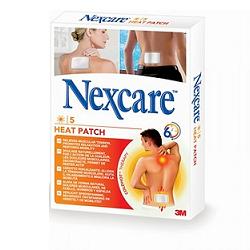 CEROTTO RISCALDANTE NEXCARE HEAT PATCH 5 PEZZI - farmanauta.it