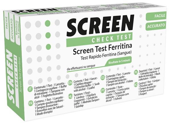 SCREEN TEST RAPIDO FERRITINA - farmanauta.it