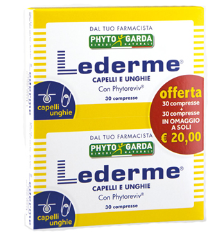 LEDERME CAPELLI UNGHIE 30 COMPRESSE - farmanauta.it