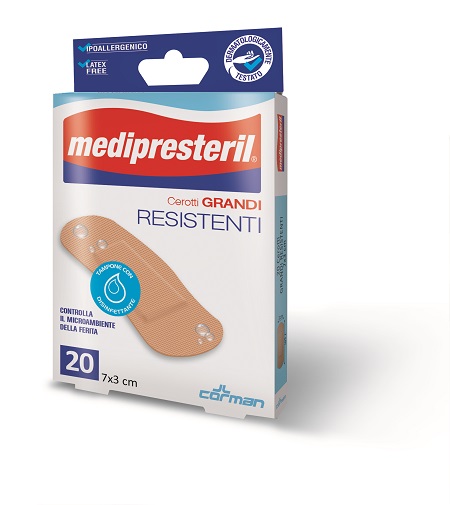 CEROTTI ASSORTITI MEDIPRESTERIL RESISTENTI 40 PEZZI - farmanauta.it