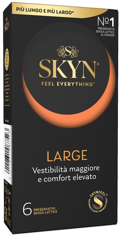 PROFILATTICO ANSELL AKUEL SKYN LARGE B 6 PEZZI - farmanauta.it