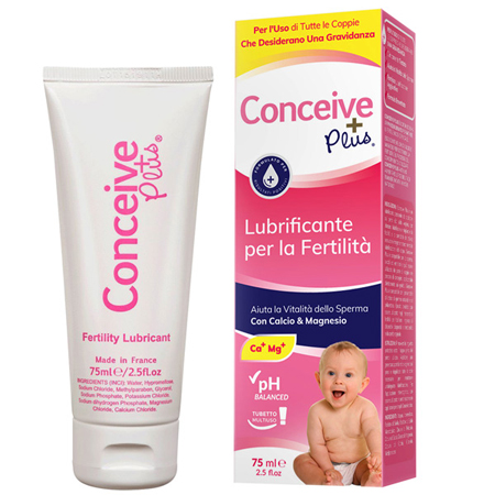 CONCEIVE PLUS LUBRIFICANTE VAGINALE COADIUVANTE FERTILITA' TUBO 75ML - farmanauta.it
