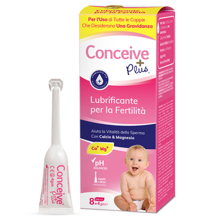 LUBRIFICANTE FERTILITA' CONCEIVE PLUS 8X4G - farmanauta.it