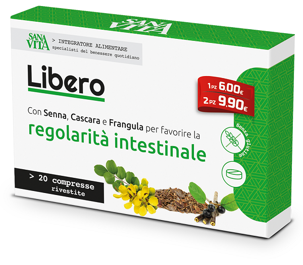 SANAVITA LIBERO 20 COMPRESSE - farmanauta.it
