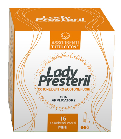 LADY PRESTERIL ASSORBENTI INTERNI MINI 16 PEZZI - farmanauta.it