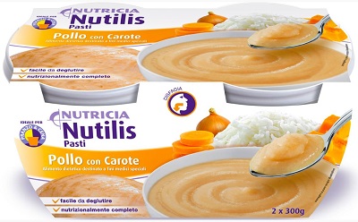 NUTILIS PASTI POLLO CON CAROTE 2 X 300 G - farmanauta.it
