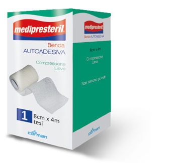 BENDA ADESIVA MEDIPRESTERIL 8X400 CM - farmanauta.it