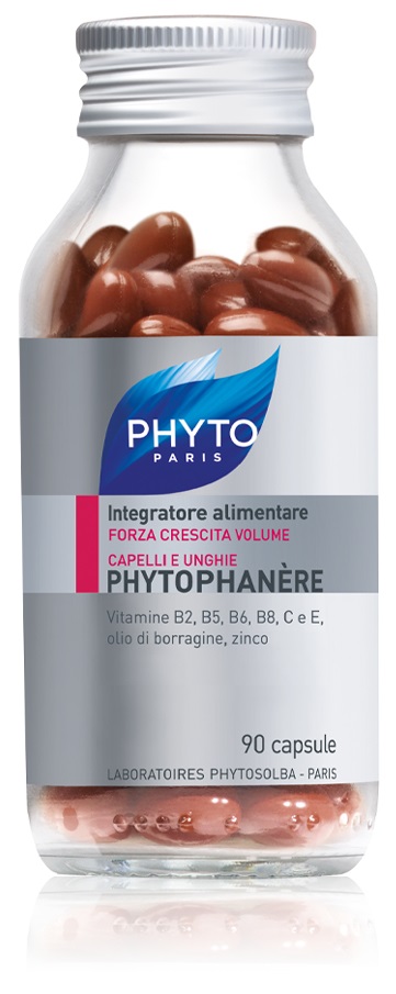 PHYTO PHYTOPHANERE INTEGRATORE ALIMENTARE CAPELLI/UNGHIE 90 CAPSULE NUOVA FORMULA ALLO ZINCO - farmanauta.it