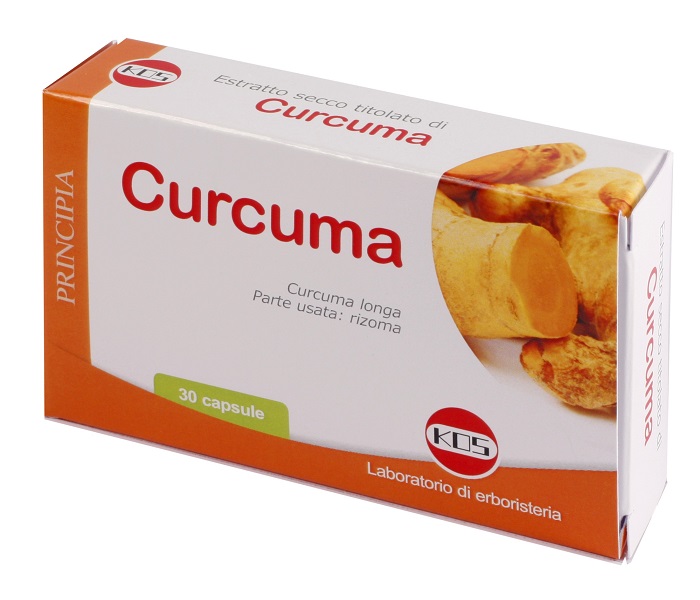 CURCUMA ESTRATTO SECCO 30 CAPSULE - farmanauta.it
