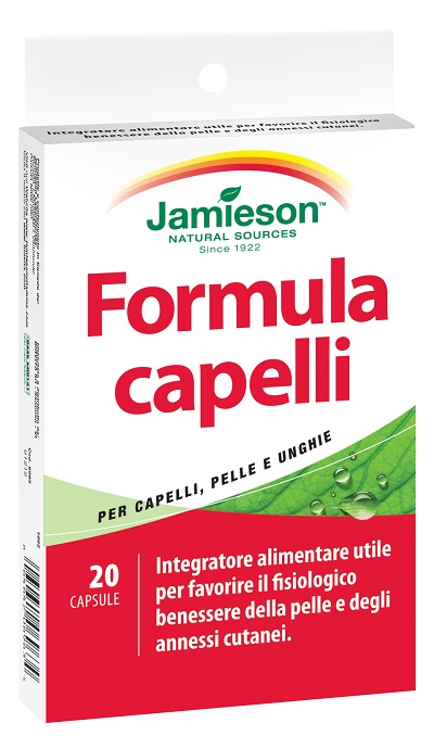 JAMIESON FORMULA CAPELLI 20 PERLE - farmanauta.it
