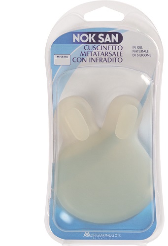 NOK SAN GEL CUSCINETTO METATARSALE CON INFRADITO S/M - farmanauta.it