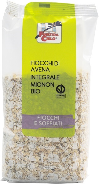 FIOCCHI DI AVENA INTEGRALE MIGNON BIO 500 G - farmanauta.it