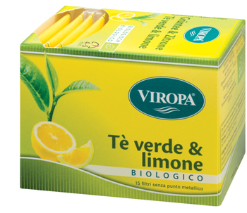 VIROPA TE' VERDE LIMONE BIO 15 FILTRI - farmanauta.it