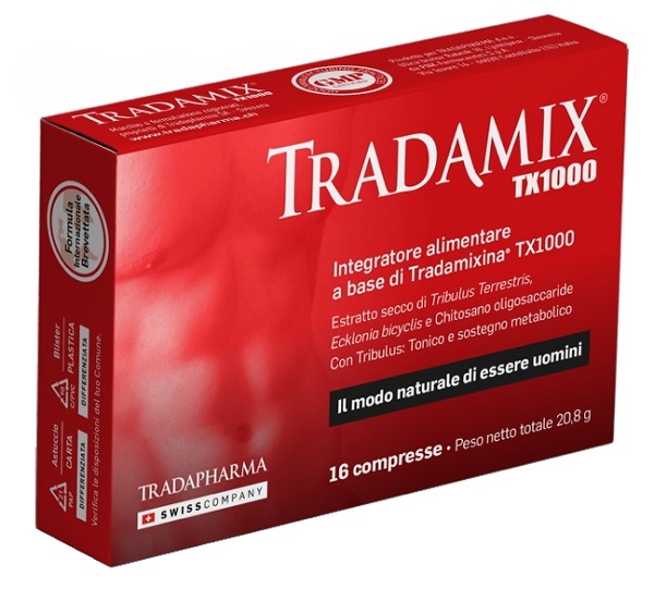 TRADAMIX TX 1000 ASTUCCIO 16 COMPRESSE DUE BLISTER 8 COMPRESSE - farmanauta.it