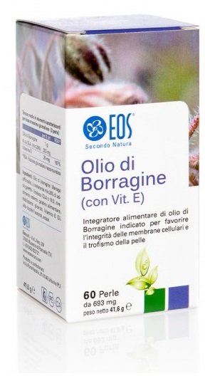 EOS OLIO BORRAGINE 60 PERLE 690MG - farmanauta.it
