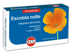 ESCOLZIA NOTTE 60 COMPRESSE - farmanauta.it