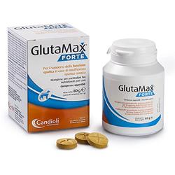 MANGIME COMPLEMENTARE PER CANI GLUTAMAX FORTE BARATTOLO 40 COMPRESSE - farmanauta.it