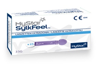 LANCETTE PUNGIDITO MYSTAR SYLKFEEL LANCETS 33 GAUGE 50 PEZZI - farmanauta.it
