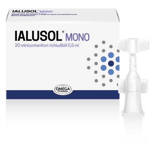 IALUSOL MONO GOCCE OCULARI 20 FLACONCINI 0,5 ML - farmanauta.it