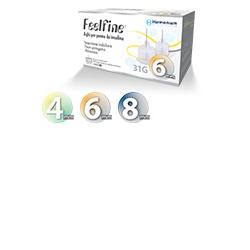 AGO PER PENNA DA INSULINA FEELFINE GAUGE 31 LUNGHEZZA 6 MM 100 PEZZI - farmanauta.it