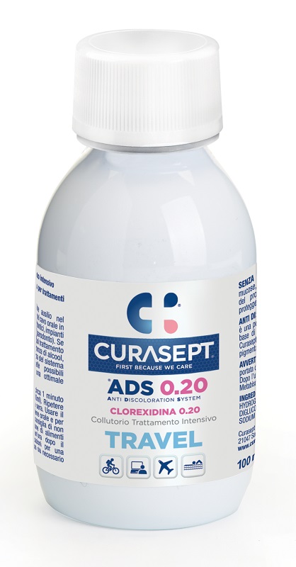CURASEPT COLLUTORIO 0,20 ADS TRAVEL 100 ML - farmanauta.it