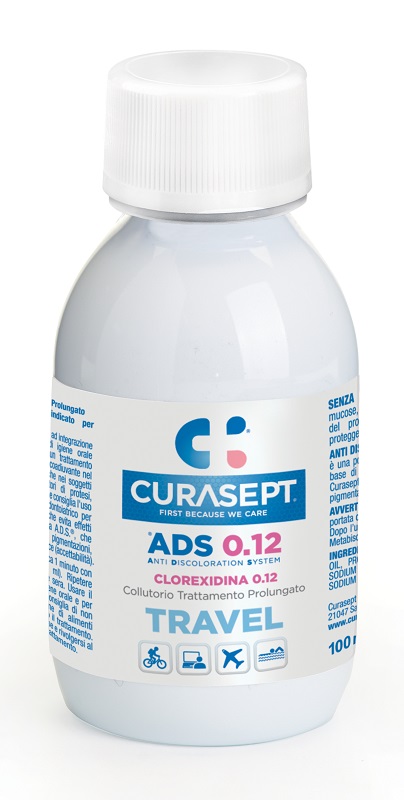 CURASEPT COLLUTORIO 0,12 TRAVEL ADS 100 ML - farmanauta.it