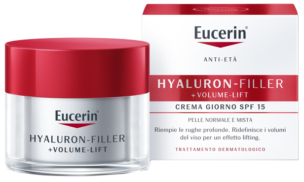 EUCERIN HYALURON FILLER VOLUME GIORNO PELLE NORMALE MISTA 50 ML - farmanauta.it