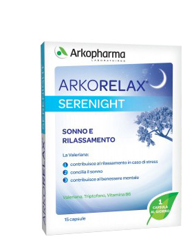 ARKORELAX SERENIGHT 15 CAPSULE - farmanauta.it
