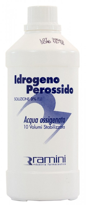 PEROSSIDO D'IDROGENO FU SOLUZIONE 3% 10 VOLUMI 200 ML - farmanauta.it
