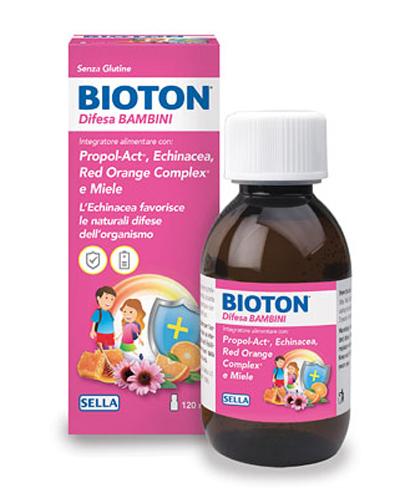 BIOTON DIFESA BAMBINI SCIROPPO 120 ML - farmanauta.it