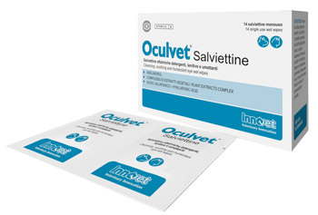 OCULVET SALVIETTINE USO VETERINARIO 14 SALVIETTINE MONOUSO - farmanauta.it