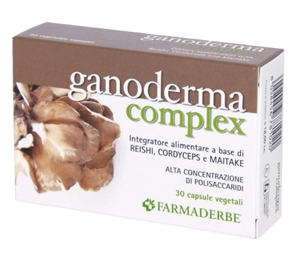 GANODERMA COMPLEX 30 CAPSULE 14,10 G - farmanauta.it