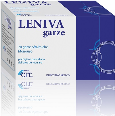 GARZE MONOUSO LENIVA 20 PEZZI - farmanauta.it