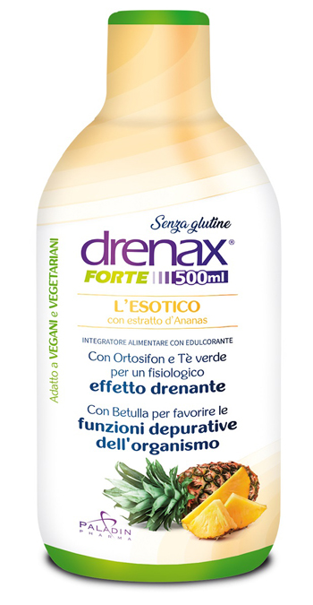 DRENAX FORTE L'ESOTICO CON ESTRATTO D'ANANAS 500 ML - farmanauta.it