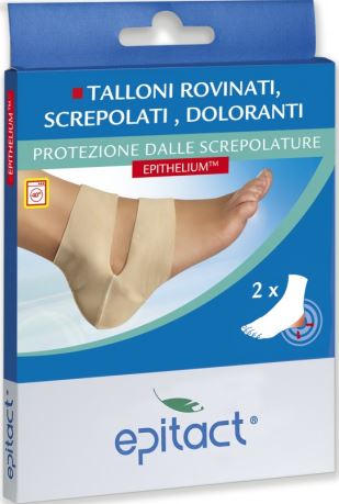 PROTEZIONE PER SCREPOLATURE TALLONI EPITACT TAGLIA UNICA 2 PEZZI - farmanauta.it
