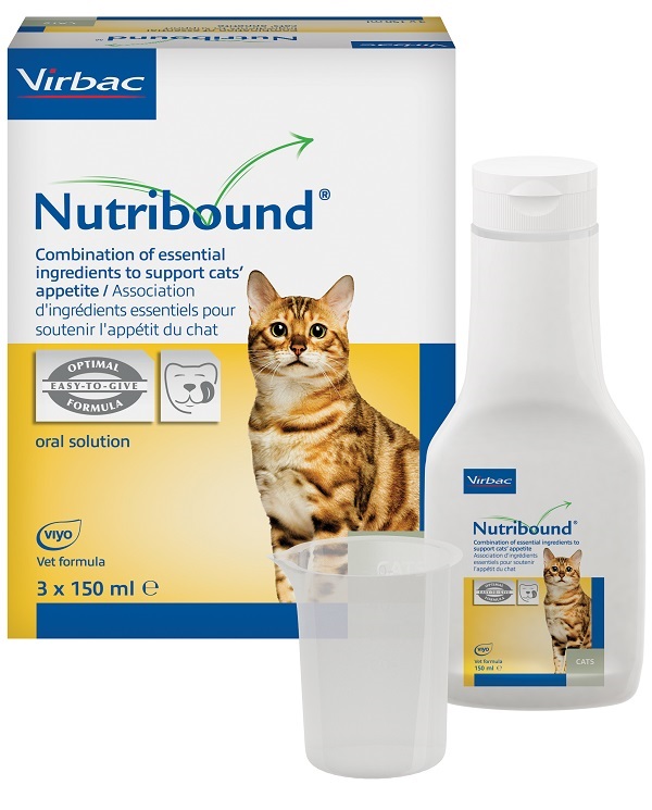 NUTRIBOUND SOLUZIONE ORALE APPETIBILE PER GATTI 3 FLACONI DA 150 ML - farmanauta.it