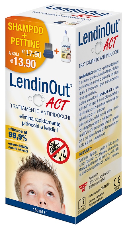 LENDINOUT ACT ANTIPIDOCCHI 150 ML - farmanauta.it