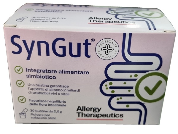 SYNGUT 30 BUSTINE DI LIOFILIZZATO DA 2,5 G IN ASTUCCIO 75 G - farmanauta.it