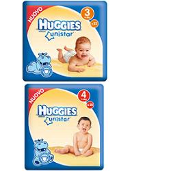 PANNOLINI HUGGIES UNISTAR MINI 2 3/6 KG 22 PEZZI - farmanauta.it