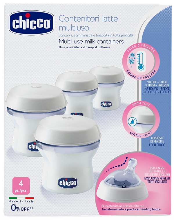 CHICCO CONTENITORE LATTE STEP UP NEW - farmanauta.it