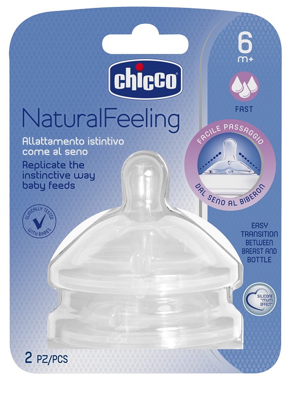 CHICCO TETTARELLA STEPUP NEW 6M+ FLUSSO VELOCE - farmanauta.it