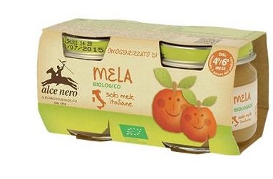 OMOGENEIZZATO DI MELA BABY FOOD BIO 2 X 80 G - farmanauta.it
