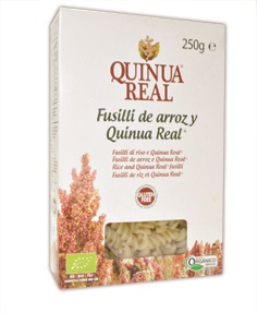 QUINUA REAL FUSILLI DI RISO E QUINOA BIO VEGAN 250 G - farmanauta.it