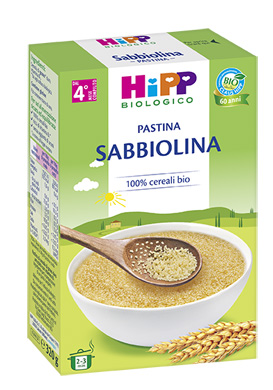 HIPP BIO PASTINA SABBIOLINA 320 G - farmanauta.it