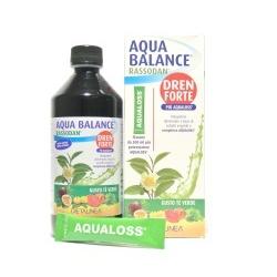 AQUA BALANCE RASSODAN DREN FORTE GUSTO T VERDE 500 ML DIETALINEA + AQUALOSS 2,8 G - farmanauta.it