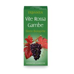 VITE ROSSA GAMBE GOCCE BIOLOGICHE 100 ML - farmanauta.it