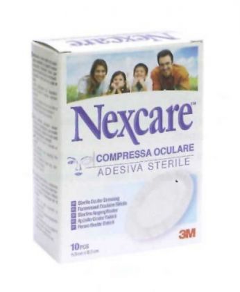 COMPRESSA OCULARE NEXCARE 10 PEZZI - farmanauta.it