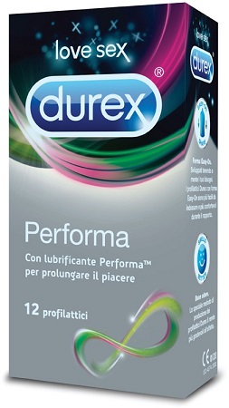 PROFILATTICO DUREX PERFORMA 12 PEZZI - farmanauta.it